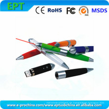 Multifunktions-Laserpointer Kugelschreiber Form USB-Stick (EP031)